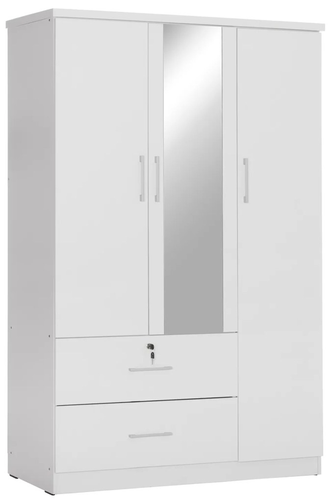 Intrahome ΝΤΟΥΛΑΠΑ ΜΕ ΚΑΘΡΕΦΤΗ &amp; ΣΥΡΤΑΡΙΑ JIVRY-SUR-SEINERY .01 ΛΕΥΚΗ ΜΕΛΑΜΙΝΗ 119x48x183Υεκ intraho-1618379