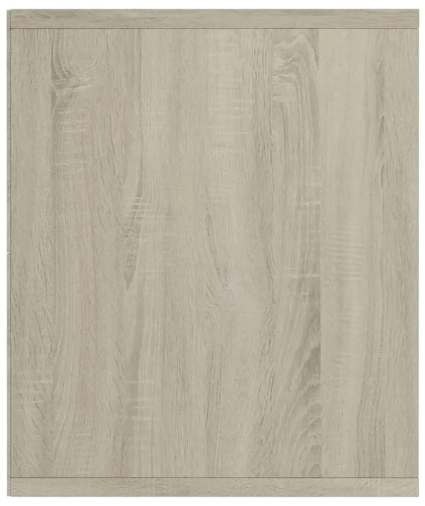 vidaXL Βιβλιοθήκη/Έπιπλο Τηλεόρασης Sonoma Δρυς 143 x 30 x 36 εκ.
