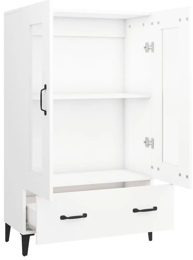 vidaXL Ντουλάπι Λευκό 70 x 31 x 115 εκ. από Επεξεργασμένο Ξύλο