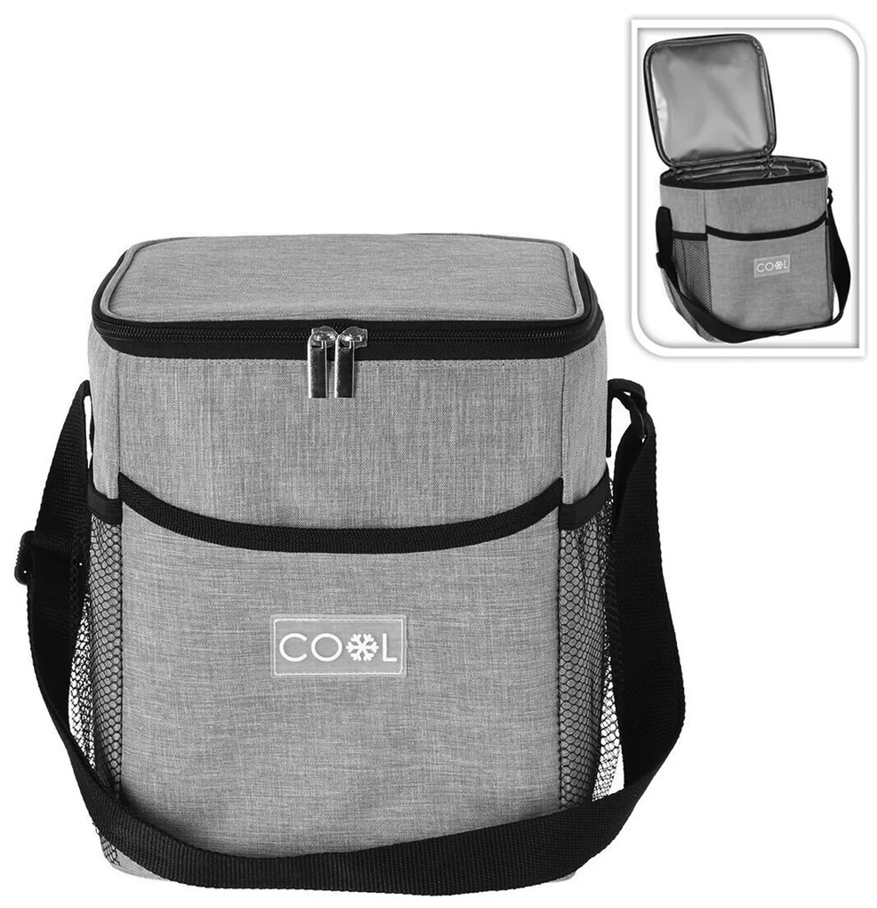 Ισοθερμική Τσάντα Φαγητού 12lt K-M Grey FB1000100