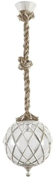 Κρεμαστό Οροφής HELIOS MIX LP-530K MIX-ROPE  Λευκό-Μπρονζέ 31-1109 Heronia-31-1109-Λευκό 31-1109