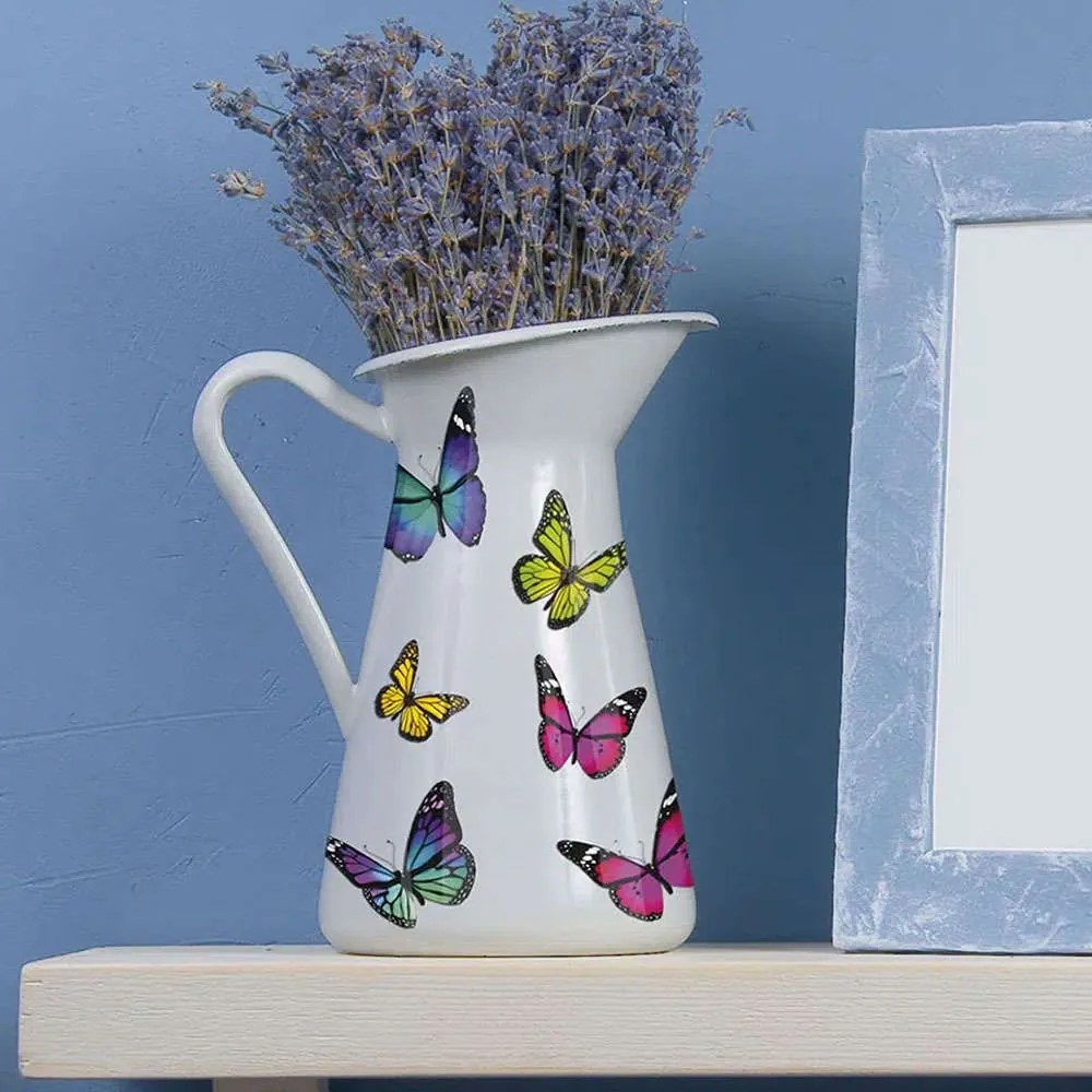 Αυτοκόλλητα Τοίχου Βινυλίου Colourful Butterflies 59602 45x35cm Multi Ango Βινύλιο