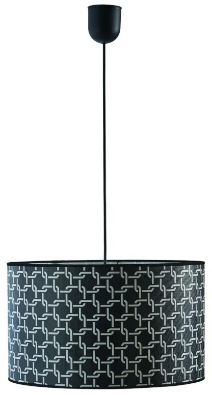 Arkolight Μοντέρνο Φωτιστικό Κρεμαστό Φ40xY110cm Γκρι-Μαύρο Ρ420-14/40