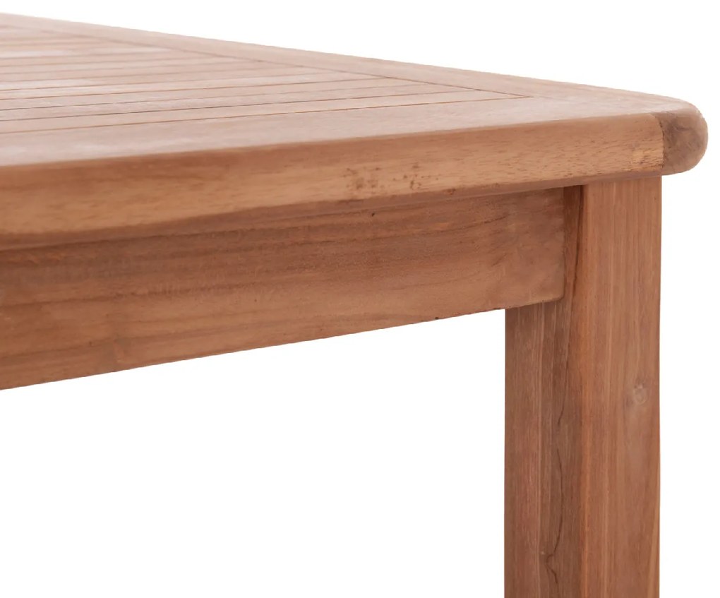 ΤΡΑΠΕΖΙ ΤΕΤΡΑΓΩΝΟ PRESSCOT HM18122 ΞΥΛΟ TEAK--ΦΥΣΙΚΟ 80x80x76Υεκ.