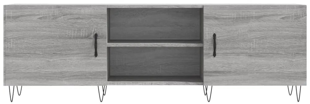 vidaXL Έπιπλο Τηλεόρασης Γκρι Sonoma 150x30x50 εκ. από Επεξεργ. Ξύλο