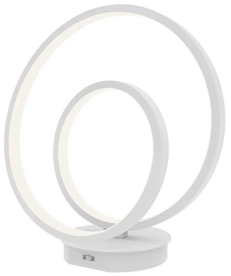 Φωτιστικό Επιτραπέζιο Lieve LED-LIEVE-L-BCO 15W Led Φ18cm 31,6cm White Luce Ambiente Design Aluminium