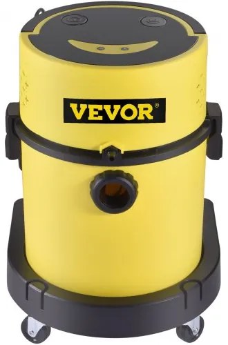 VEVOR Wet Dry Vacuum Cleaner, 5.3 Gallon 2 Peak HP, 4-in-1 Portable Shop Vacuum w/ Blow &amp; Spray Function, Remote Control, HEPA &amp; Sponge Filtration, 5 Brush for Household, Car