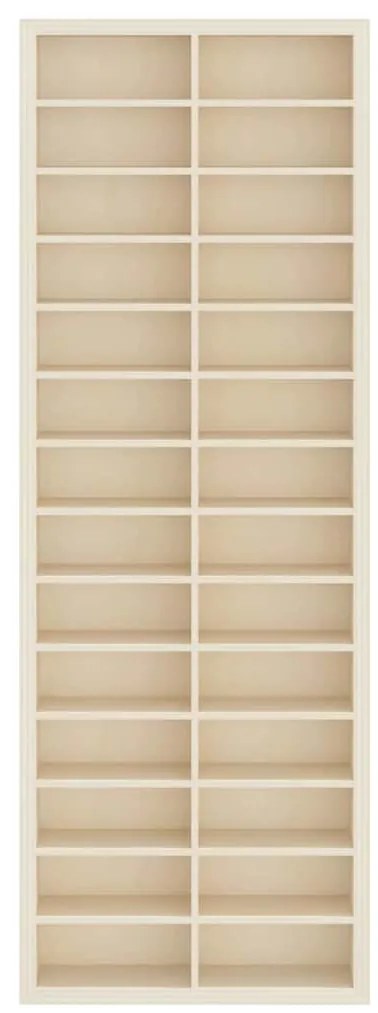 vidaXL Θήκη Επίδειξης Καφέ 21 x 4.5 x 59 εκ. Επεξεργασμένο ξύλο