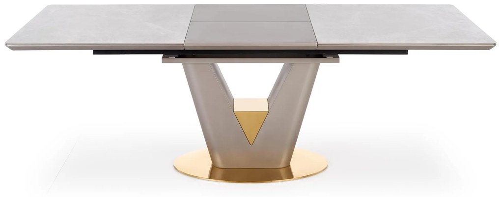 VALENTINO table light grey/gold DIOMMI V-CH-VALENTINO-ST