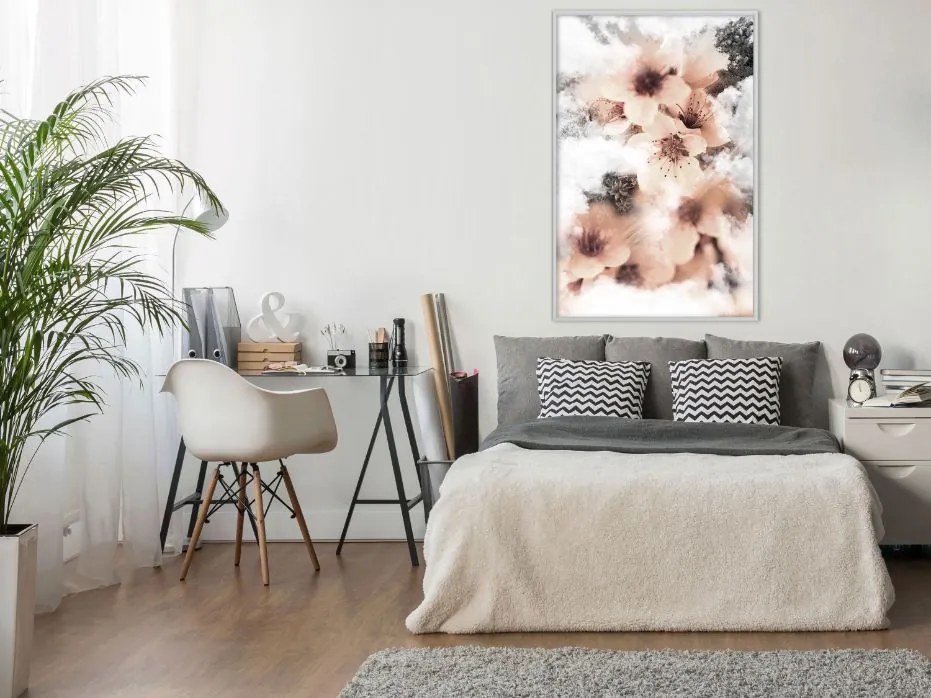 Αφίσα - Heavenly Flowers - 40x60 - Χρυσό - Με πασπαρτού