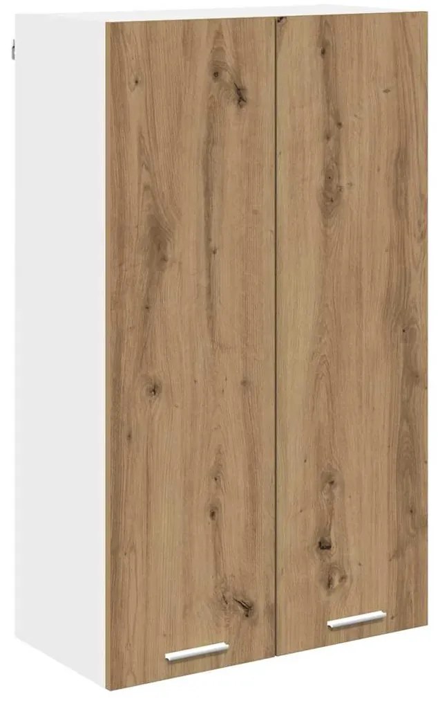 vidaXL Κρεμαστό ντουλάπι με αποθήκευση Artisan Oak 60 x 31 x 100 εκ.