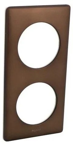 Πλαίσιο 2 Θέσεων Anod 1 Satin Bronze Celiane 066792 Legrand 066792 Satin Bronze