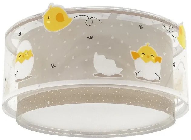 Παιδική Πλαφονιέρα E27 15W από ABS Baby Chick Πολύχρωμο 76876 ANGO-76876-Πολύχρωμο 76876