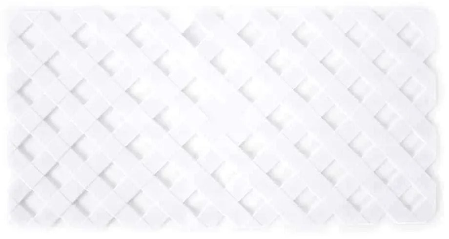 Πατάκι Αντιολισθητικό Diago 00268.001 White 35Χ71 PVC