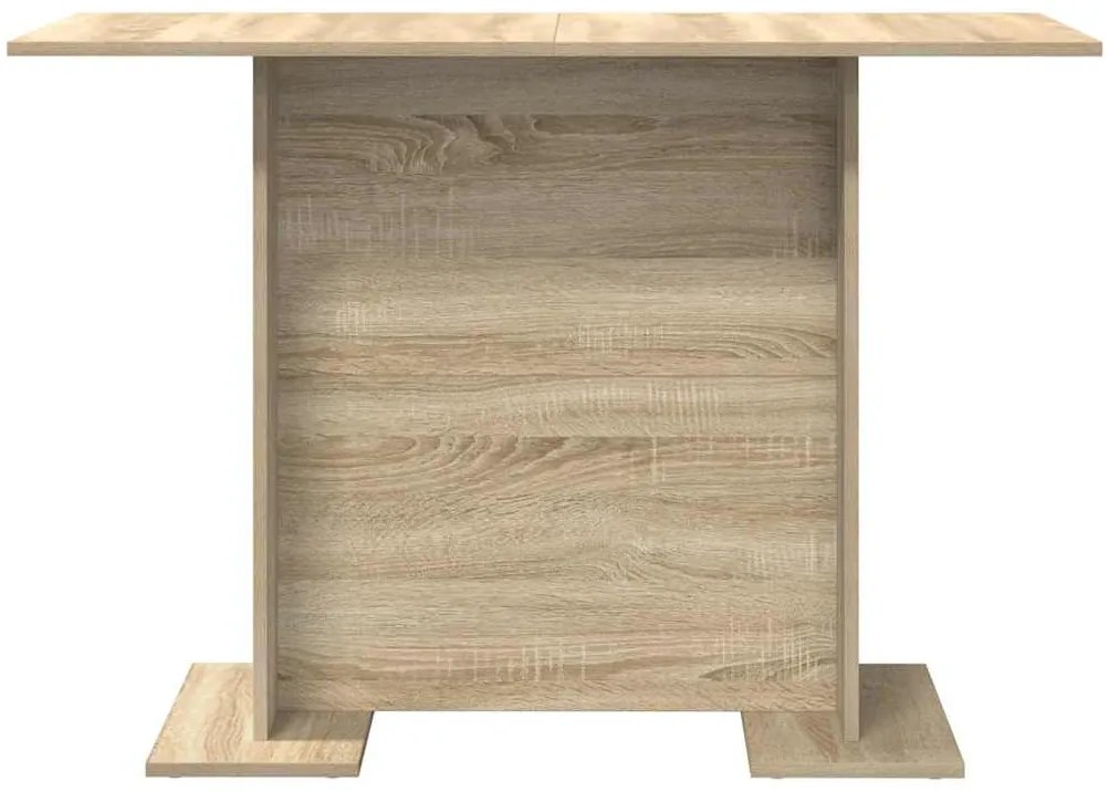 vidaXL Τραπεζαρία Sonoma Δρυς 110 x 60 x 75 cm Επεξεργασμένο ξύλο