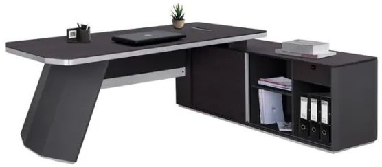 ΓΡΑΦΕΙΟ ΕΠΑΓΓΕΛΜΑΤΙΚΟ ΔΕΞΙΑ ΓΩΝΙΑ ROSEWOOD HM2112R 200X170X76Υ εκ.