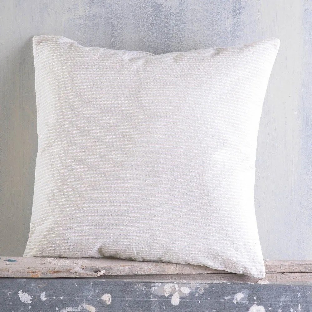 Μαξιλαροθήκη Διακοσμητική Hatton Ecru Ρυθμός 40Χ40 Cotton-Polyester