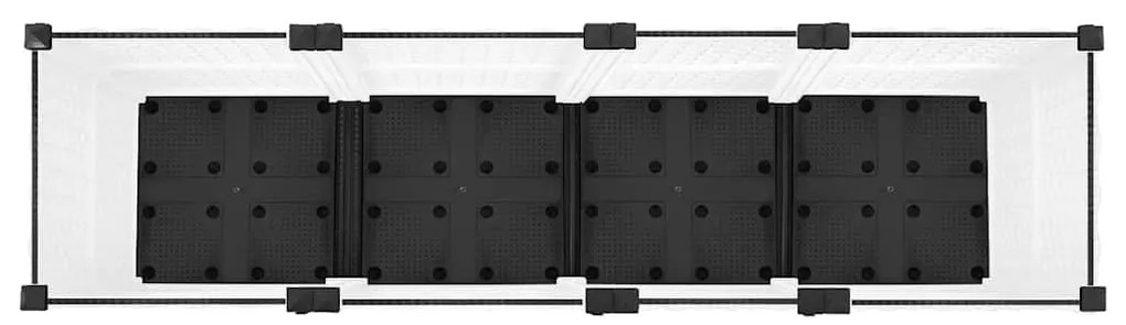 vidaXL Ζαρντινιέρα 160 x 40 x 38 εκ. από Πολυπροπυλένιο