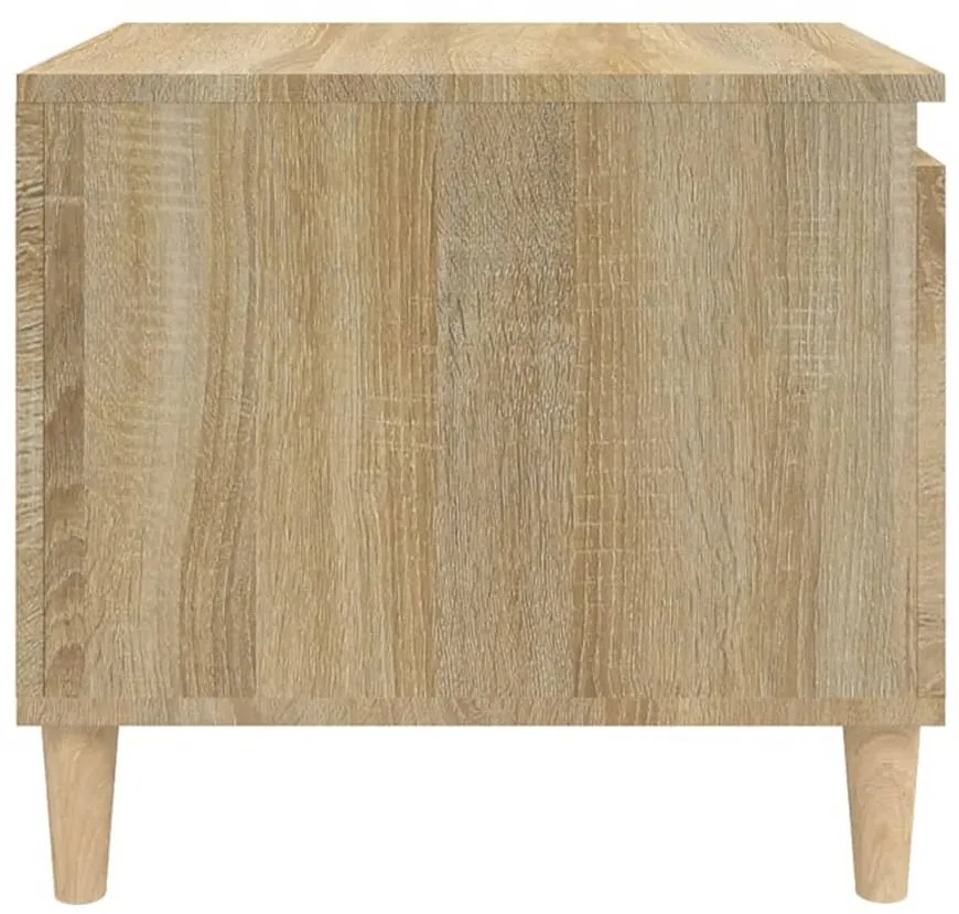 vidaXL Τραπεζάκι Σαλονιού Sonoma Δρυς 100x50x45 εκ. Επεξεργασμένο Ξύλο