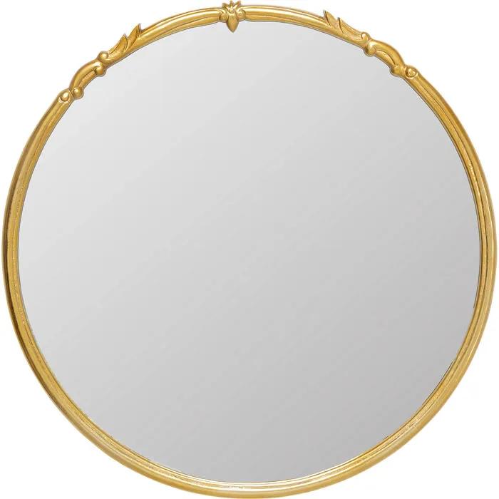 Καθρέφτης Τοίχου Cassandra Χρυσός 80x80 εκ. - Χρυσό