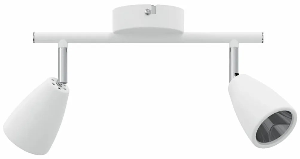 vidaXL Σποτ οροφής Λευκό 25.5 x 8 x 15.5 εκ. Ατσάλι