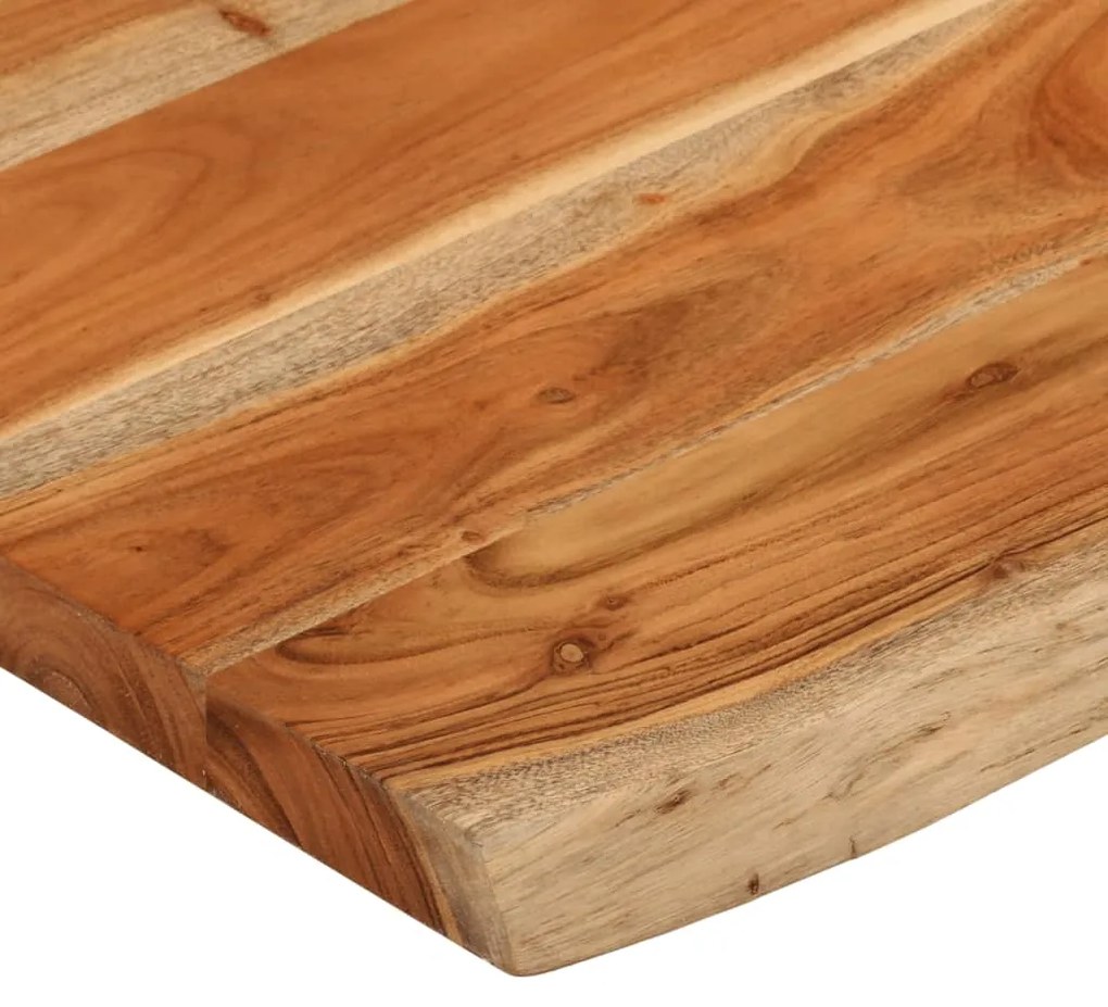 vidaXL Επιφάνεια Τραπεζιού Ορθογώνια 90x60x3,8 εκ. Μασίφ Ξύλο Ακακίας