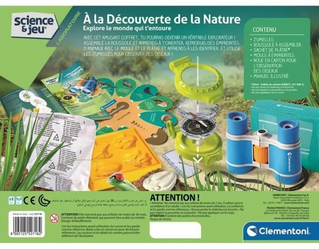 Εκπαιδευτικό Παιχνίδι Clementoni Discovering Nature