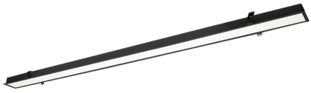 Γραμμικό Χωνευτό Trimless   L2820 4000K Μαύρο Dim. Station Ultra 3911-04282-4-B-D5 Viokef 3911-04282-4-B-D5 Μαύρο