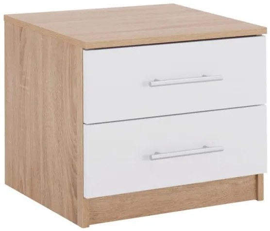 ΚΟΜΟΔΙΝΟ ΜΕΛΑΜΙΝΗΣ HM2220.06 SONAMA - ΛΕΥΚΟ 48x40,5x41,5 εκ.