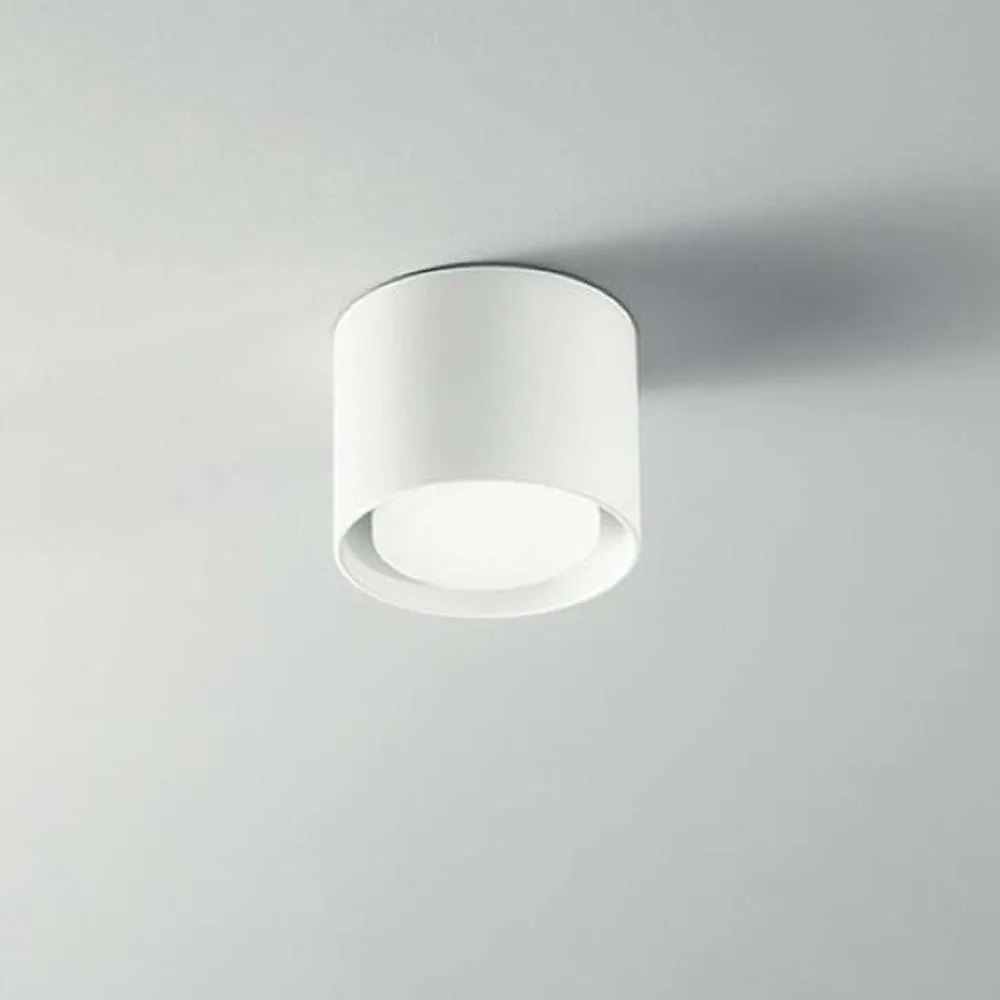 Φωτιστικό Οροφής - Σποτ 6740 B 1 GX5,3 15W Φ10cm 8cm White Perenz Aluminium