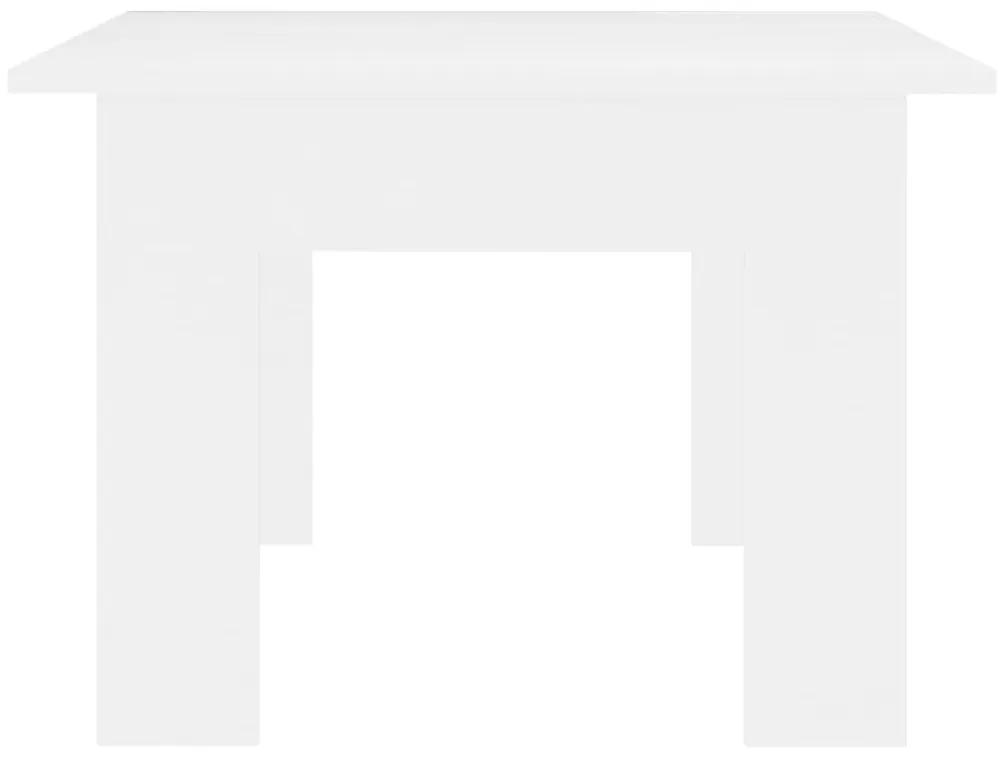 Τραπεζάκι Σαλονιού Λευκό 100 x 60 x 42 εκ. από Μοριοσανίδα - Λευκό
