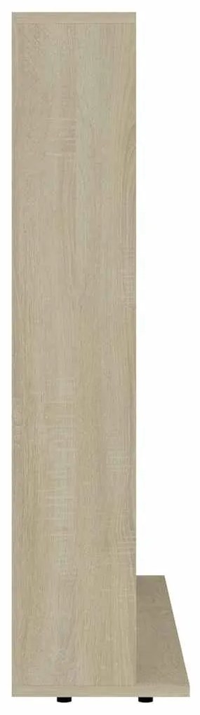 vidaXL Έπιπλο για CD Χρώμα Sonoma Δρυς 100x23x89,5 εκ. από Επεξ. Ξύλο