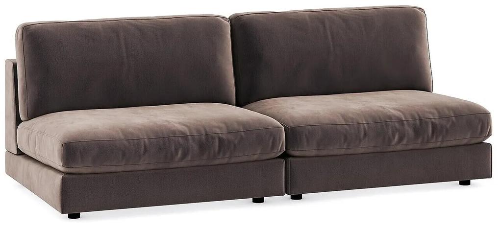 Πολυμορφικός καναπές Seattle L107, Αριθμός θέσεων: 4, 240x110x87cm, Ταπισερί, Πόδια: Πλαστική ύλη | Epipla1.gr