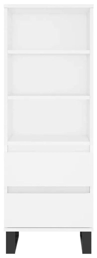 Ντουλάπι Λευκό 40 x 36 x 110 εκ. από Επεξεργασμένο Ξύλο - Λευκό
