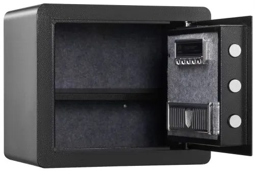 VEVOR Safe, 1.2 Cubic Feet Home Safe, Steel Security Safe with Digital Keypad and 2 Keys, Cabinet Safe with Fire-proof Bag, Protect Cash, Gold, Jewelry, Documents for Home, Hotel, 15.8x11.8x13.8 inche