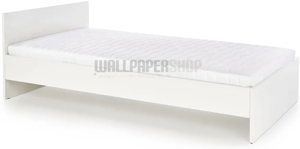 Slim Κρεβατι Μονο Λευκο