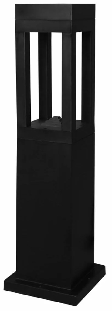 Φωτιστικό Κολώνα Εξωτερικού Χώρου Heronia 32-0106 Grid Cube Black