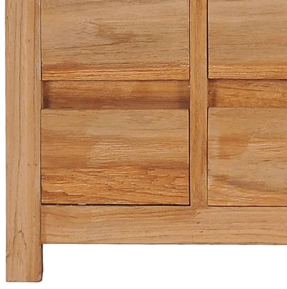 Έπιπλο Τηλεόρασης 120 x 30 x 40 εκ. από Μασίφ Ξύλο Teak - Καφέ