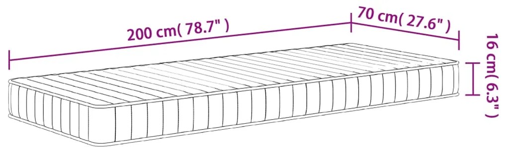 ΣΤΡΩΜΑ ΑΦΡΟΥ MEDIUM SOFT 70X200 ΕΚ. 373028