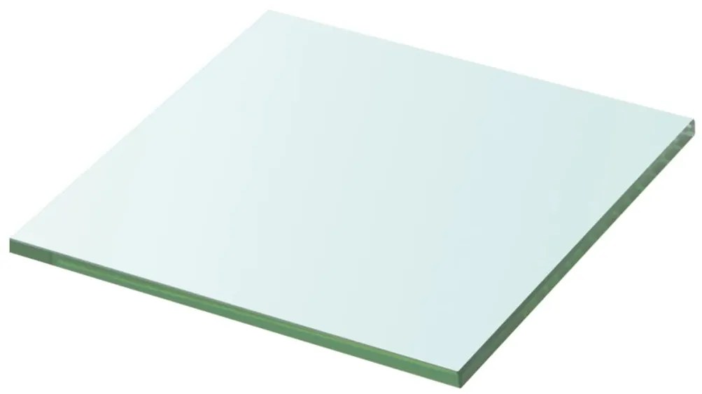 vidaXL Ράφια Πάνελ 2 τεμ. Διάφανα 30 x 25 εκ. Γυάλινα