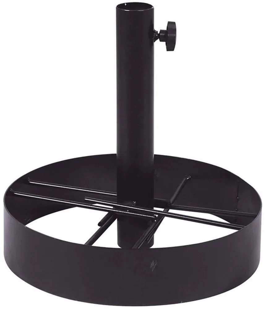 Βάση Ομπρέλας Στρογγυλή 154666 Φ45Χ42 cm Black Φ 60 mm