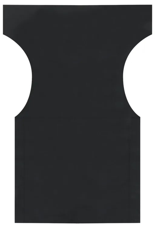 Αδιάβροχο πολυεστερικό πανί Megapap για πολυθρόνα σκηνοθέτη σε χρώμα μαύρο 56x44x80εκ.