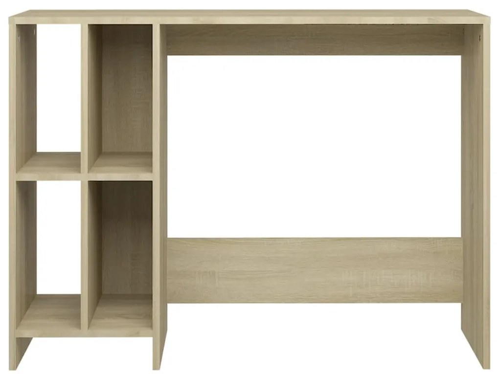 vidaXL Γραφείο Notebook Sonoma Oak 102,5 x 35 x 75 εκ. από Επεξ. Ξύλο