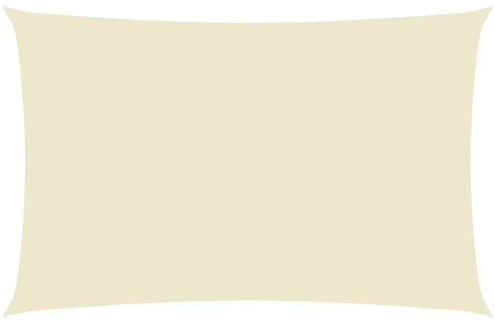 Πανί Σκίασης Ορθογώνιο Κρεμ 4 x 7 μ. από Ύφασμα Oxford - Κρεμ