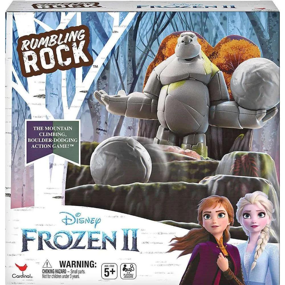 Επιτραπέζιο Παιχνίδι "Rumbling Rock" Frozen II 6053993 Για 2-4 Παίκτες Multi Spin Master
