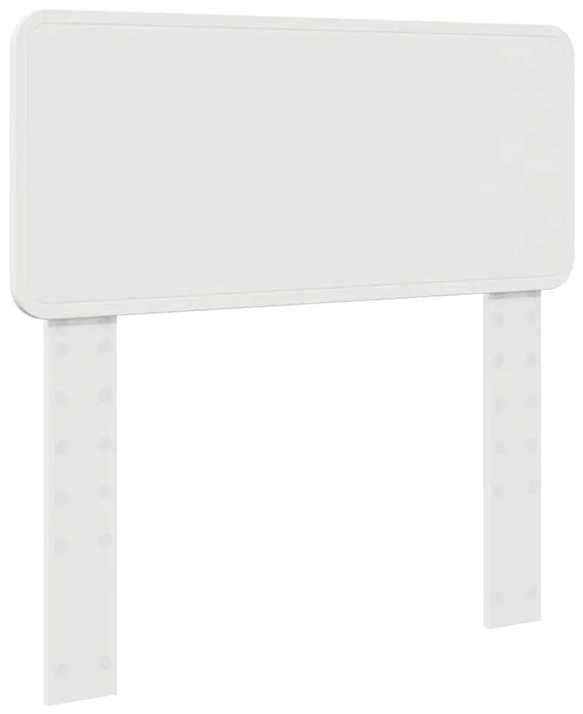 vidaXL Κεφαλάρι με κεφαλάρι Λευκό 100 cm Επεξεργασμένο ξύλο