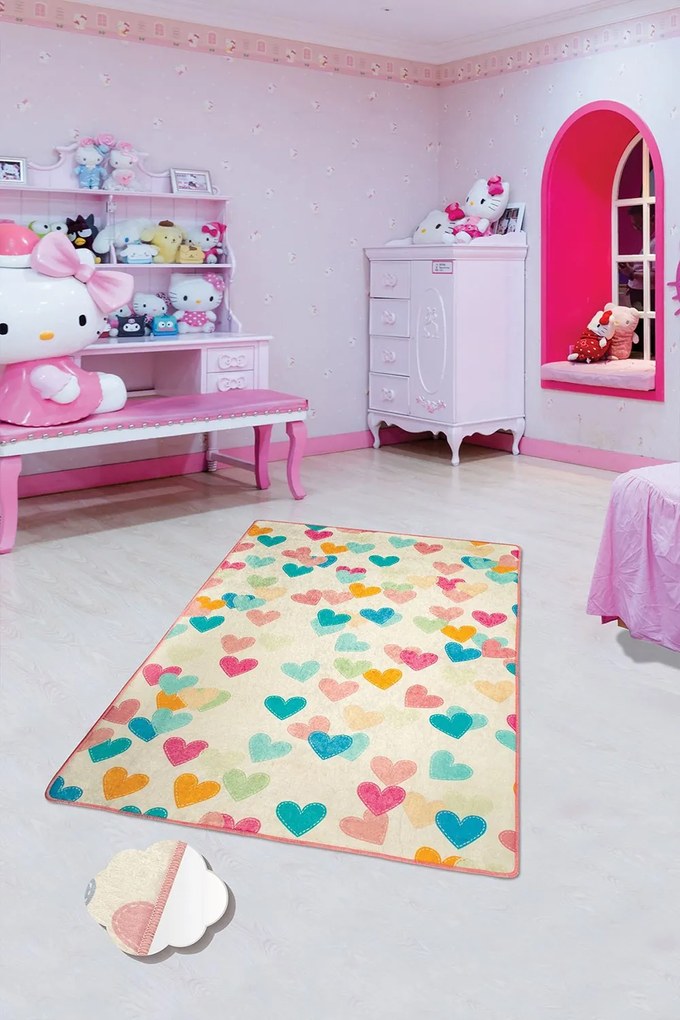 Χαλί Hearts 876CHL1155 Multi Conceptum Hypnose 100X160cm