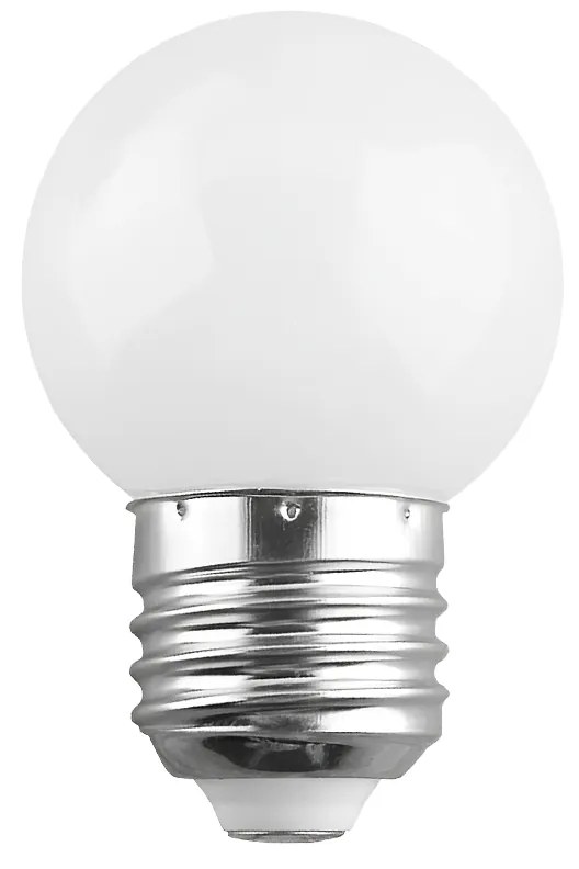 GloboStar S-40005 Λάμπα LED E27 G45 Γλομπάκι 2W 130lm 260° AC 220-240V IP20 Φ4.5 x Υ6.9cm Ψυχρό Λευκό 6000K - 2 Χρόνια Εγγύηση - S-40005