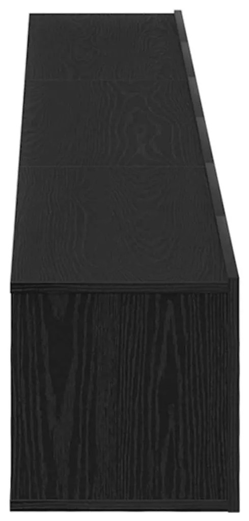 vidaXL Σετ επίπλου τηλεόρασης 3 pcs Μαύρη δρυς 80 x 30 x 30 εκ