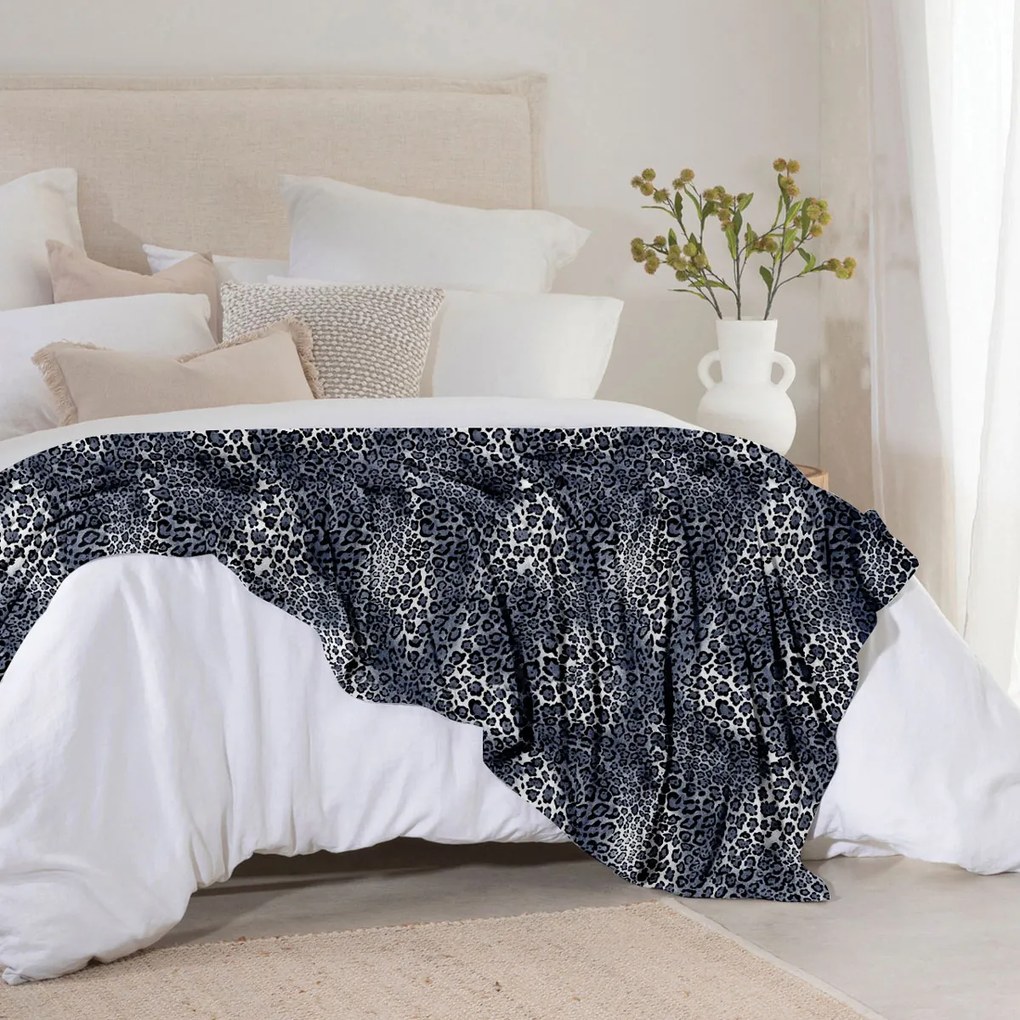 Κουβέρτα Fleece Μονή (160x240) Makis Tselios Croco